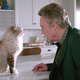 Mr. Fuzzypants, left, and Christopher Walken